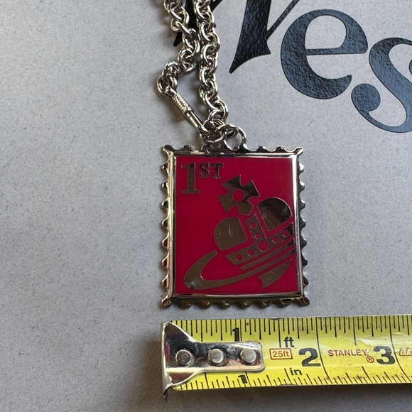 Vivienne Westwood Rare FW11 Runway Stamps long Necklace – RARE - Collector - Picture 13 of 14